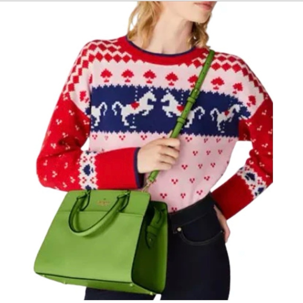 New Kate Spade New York MADISON SAFFIANO LEATHER MEDIUM SATCHEL - Picture 4 of 8